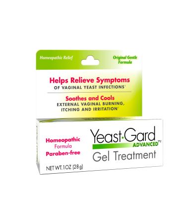 Advanced Homeopathic Gel Treatment - for External Yeast Infection Symptom Relief 1 Ounce (Pack of 1)