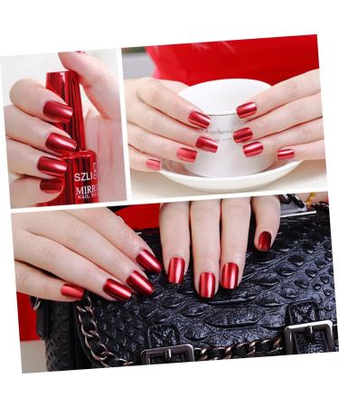 Spark Shiny Gel Nail Holographic Nail Polish Mirror Shine Nail Polish Nail Varnish Nail Foil Half Mirror Nail Polish Regular Mirror Nail Polish Metallic Flash Miss Metallic Paint - Buy Online on GoSupps.com