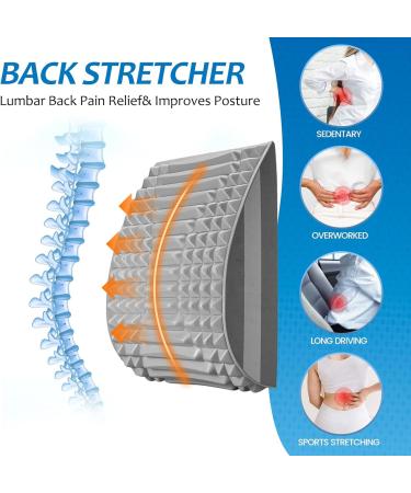 Actsime Neck & Back Extensor - Back Stretcher & Massage Device for Pain Relief - Buy Online on GoSupps.com