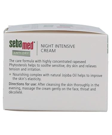 Sebamed Anti-Dry Night Intensive Cream 1.69oz - Best Moisturizer for Dry Skin | Shop Internationally - Buy Online on GoSupps.com