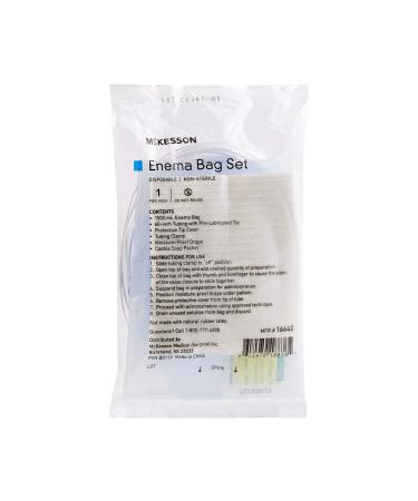 McKesson enema bag set non-sterile disposable 50 pieces