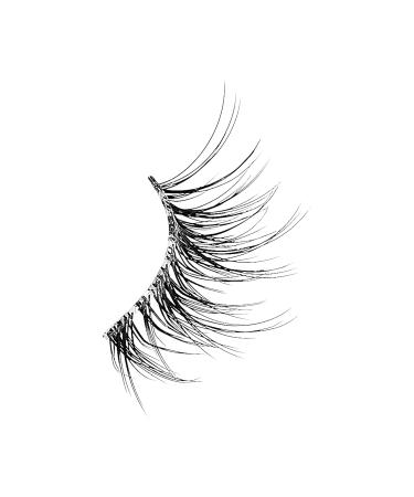 KISS The New Natural False Eyelashes - 12mm Contact Lens Friendly Easy to Apply & Reusable Strip Lashes for Perfect Freckles - Buy Online on GoSupps.com