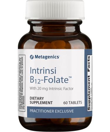 Metagenics Intrinsi-B12 Folate  Healthy Nervous System Function & Cardiovascular Health* | 60 Servings