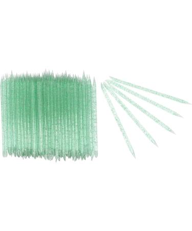 Cuticle Manicure Pedicure Stick Disposable Nail Stick Nail Cleaning for Nail Techniques for Home Use for Nail Salon(green) - Buy Online on GoSupps.com