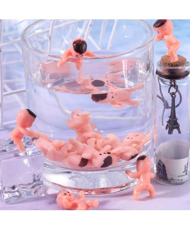 60 Pcs 1' Mini Plastic Babies Crafting Baby Dolls for Baby Shower Shower ice Cube Game Party Decorations Baby Birthday Party Favors Baby Bathing Brown - Buy Online on GoSupps.com