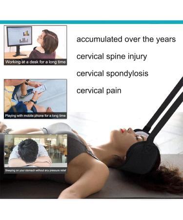 Spine Chiropractic Decompression Device - Ergonomic Cervical Traction Hammock for Cervical Spine Protection - Buy Online on GoSupps.com