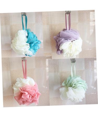 Buy Shower Ball Mesh Sponge Bath Pouf - Soft & Durable Bath Accessory for a Relaxing Clean - Buy Online on GoSupps.com