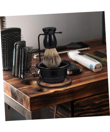 4 Sets Beard Shaving Bowl & Brush - Professional Men's Grooming Accessories for Convenient Shaving - Buy Online on GoSupps.com