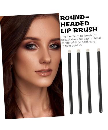 4pcs Lip Brush Set - Portable Lip Gloss Lip Concealer & Lipstick Applicators | Essential Makeup Tools - Buy Online on GoSupps.com