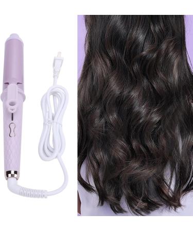 40mm Rotating Curling Iron Negative Ions Curling Wand Automatic Hair Curler with Long Barrel 10S Fast Heating Temp Adjustable Ceramic Hair Crimper for Home & Travel - Buy Online on GoSupps.com