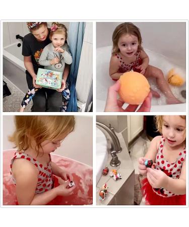 6PK XXL Kids Bath Bombs with Puppy Toys - Natural Handmade Surprise for Toddlers - Buy Online on GoSupps.com