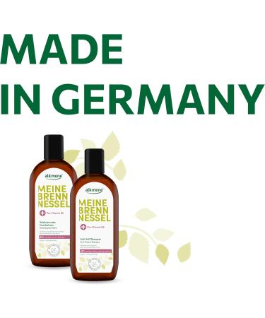  Alkmene alkmene Nettle Shampoo for Oily Hair 250ml - Vegan shampoo for oily scalps reduces rapid re-greasing - oily roots - Buy Online on GoSupps.com