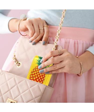 Buy Tropical Summer Theme Leather Lipstick Case & Organizer with Mirror | Mini Lip Gloss Holder Bag - Buy Online on GoSupps.com