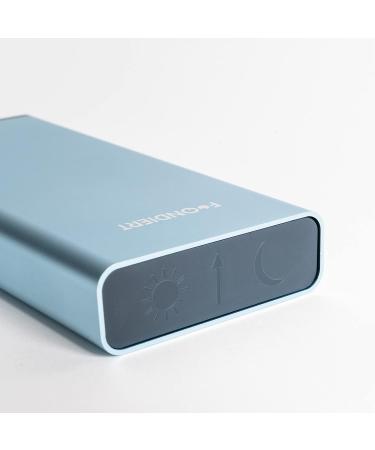 Foond Design Tablets Organizer - High-Quality Aluminum Pill Case for 7-14 Days BPA Free Metallic Blue - Buy Online on GoSupps.com