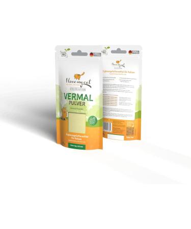 I Love My Cat Vermal Powder - 35g Food Supplement for Cats Against Giardia & Intestinal Parasites | International Shipping Available - Buy Online on GoSupps.com