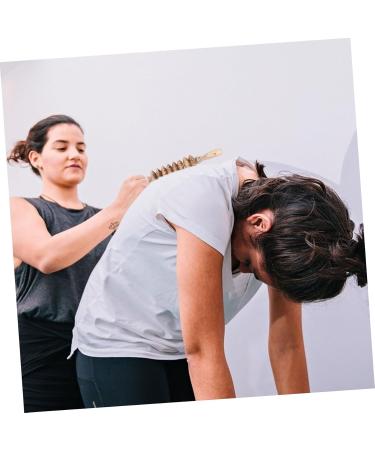 Frcolor Wooden Muscle Roller Massage Device - Premium Manual Wood Massager for Deep Tissue Relief | International Shipping Available - Buy Online on GoSupps.com