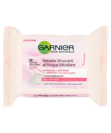 Garnier washcloth Strucanti Acqua Micellare for sensitive skin
