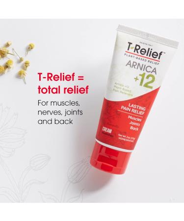 MediNatura T-Relief Arnica Natural Pain Relief Bundle - 100 ct Tablets & 2 oz Cream - Buy Online on GoSupps.com