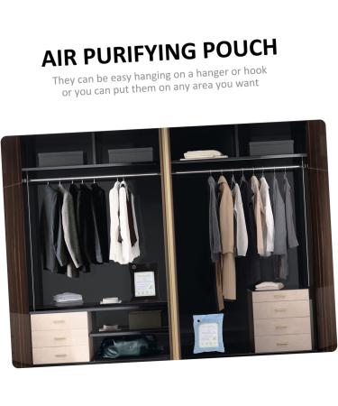 Stahad 10-Pack Activated Carbon Air Purifier Bags - Eliminate Car Smells & Refresh Environment | Natural Charcoal Odor Absorbers - Buy Online on GoSupps.com