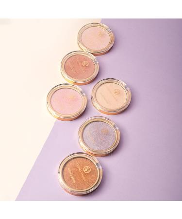 YOUNG VISION Baked Highlighter Powder Palette - Sheer Pearl Shimmer Shades - Face Makeup - Highly Pigmented - 0.19 Oz - Buy Online on GoSupps.com