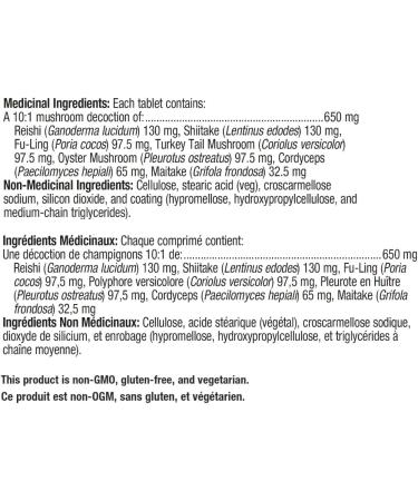 Metagenics - Mycotaki - Mushroom Supplement for Immune Support - 90 Tablets - Buy Online on GoSupps.com