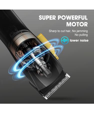 Professional Hair Clippers & T-Blade Trimmer Kit for Men - Cordless Barber Set with LED Display & USB Rechargeable - International Shipping Available - Buy Online on GoSupps.com