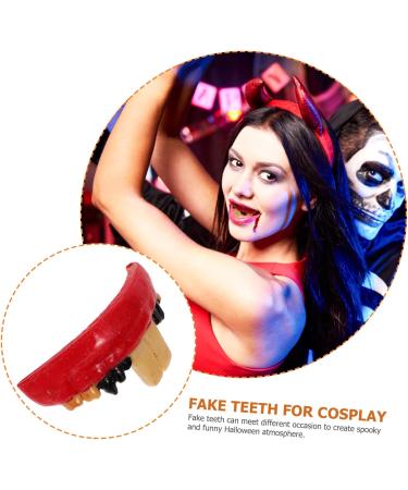 Exceart Halloween Tooth Replacement - Creepy Vampire & Pirate Teeth | Costume Accessories & Cosplay Decorations - Buy Online on GoSupps.com