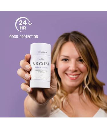 Crystal Magnesium Non-Irritating Deodorant Stick | Aluminum-Free, Baking Soda Free | Men and Women | Fights Odor Safely and Effectively | Light + Gentle Formula | 2.5 oz - Buy Online on GoSupps.com