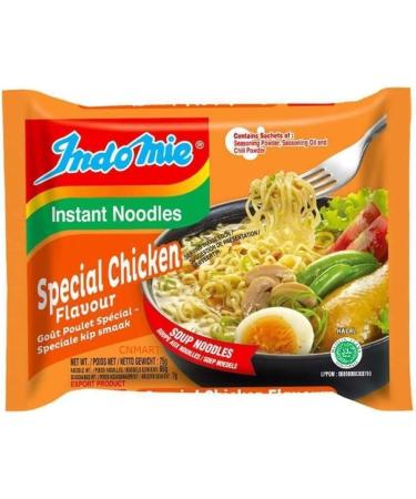 Indomie Special Chicken Flavour Instant Noodles Halal 75g (Pack of 40) by CNMART 40 count (Pack of 1) - Buy Online on GoSupps.com