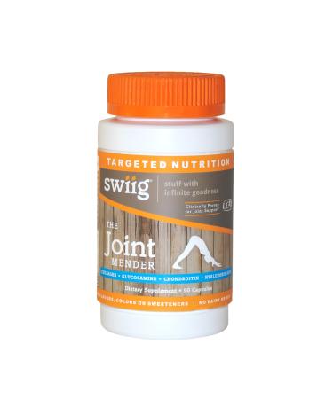swiig The Joint Mender - Gluten-Free No Yeast Corn Wheat Dairy Fish Soy or Preservatives 90 Capsules