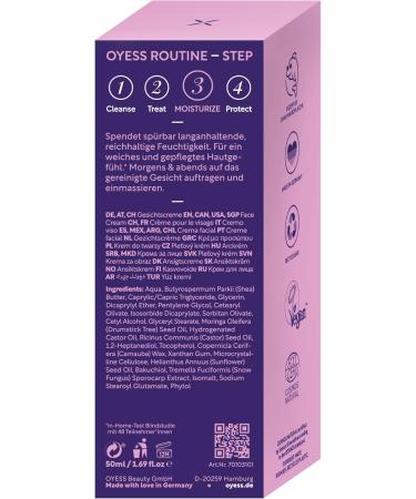  Oyess OYESS loving nature Rich Care Face Cream 50 ml - Buy Online on GoSupps.com