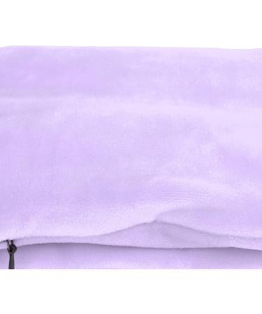 Saluaqui Waterproof Winter Heating Scarf - Skin-Friendly Smart Heated Scarf for Winter Hiking in Purple | International Shipping Available - Buy Online on GoSupps.com