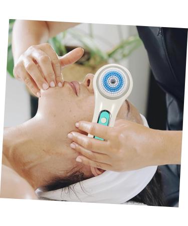 Ipetboom 1 Set Facial Cleansing Brush Face Cleaning Brush Face Wash Brush Gold Fascinators for Women Makeup Remover Brush Face Care Cleaner Face Exfoliator Brush Washbasin Usb Abs - Buy Online on GoSupps.com