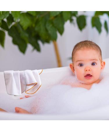 Mimadu Baby Washcloth Set | Oeko-Tex Cotton Towels for Infants | 10-Pack 25x25 cm Gold Mint | Soft & Safe Baby Care - Buy Online on GoSupps.com