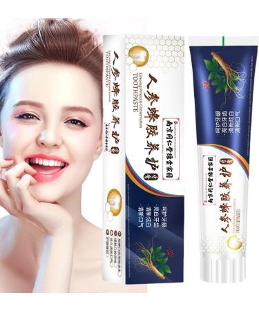  bellv Teeth Lightening Toothpaste Ginseng Propolis Toothpaste for Bad Breath Control 100g Toothpaste for Deep Clean Bad Breath Toothpaste Teeth Care Bellv - Buy Online on GoSupps.com