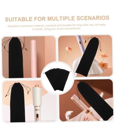 FRCOLOR 15 Pcs Curling Iron Sleeve & Hair Curlers - Premium Hairdressing Tool & Pouch for Blow Dryer & Curling Iron - Buy Online on GoSupps.com