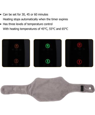 Portable Neck Heating Pillow - Soft Nerz Fleece Wrap for Stiffness Relief | USB Charging | Perfect for Home Use - Buy Online on GoSupps.com
