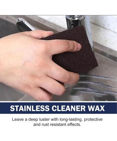 Metal Polishing Wax - Cleaner Restorer for Rust Removal and Metal Care Metal Polish Cleaner with Safe Ingredients for Pot Utensils Flume Faucet Range Hood - Buy Online on GoSupps.com