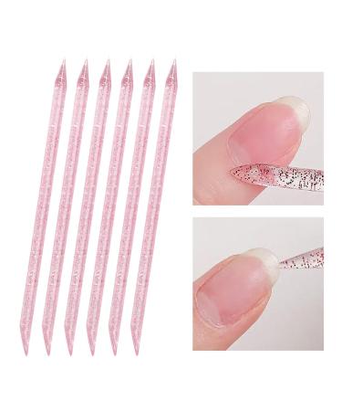 Skoulazeo Nail Care Sticks | Cuticle Pusher - Portable Cuticle Tools for Makeup Beginners Beauty Lovers