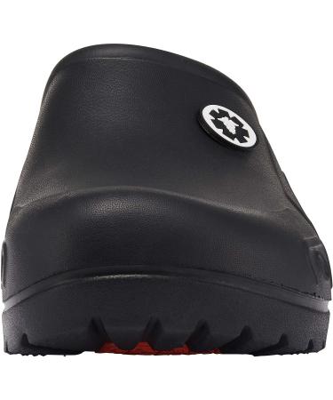 YUNGPRIME Slip-Resistant Work Shoes, Wide Women's 8-8.5/Men's 6-6.5 Black - Nursing/Chef - Buy Online on GoSupps.com