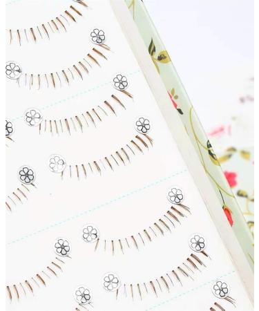 Natural Brown Lower Lashes - Lightweight Bottom Eyelashes (10 Pairs) - Perfect for Every Occasion - Buy Online on GoSupps.com