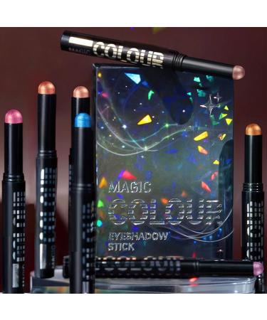  Generisch Creamy Eyeshadow Pens Glitter Eyeshadow Pens Long Lasting Waterproof Eyeshadow Pens with Shimmer for Birthday Daily Special Occasions Christmas Holiday Pack of 6 - Buy Online on GoSupps.com