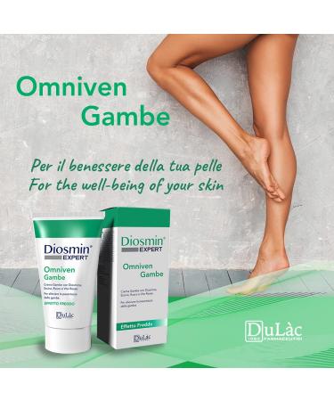 Dulc Leg Cream with Diosmin and Horse Chestnut | For Circulation, Swollen Legs, Spider Veins | Cooling Effect | Relaxing Leg Cream - Buy Online on GoSupps.com