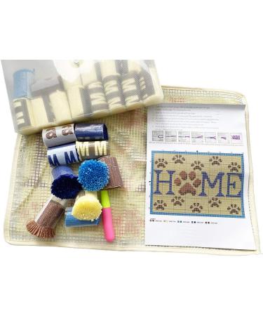 Christmas Decor 3D Latch Hook Kit - DIY Handmade Rug Cushion Tapestry Cross Stitch - Buy Online on GoSupps.com