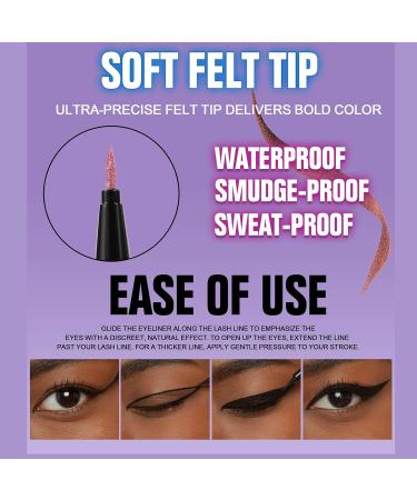 Crayon contour des yeux avec finition m tallique unique pointe pr cise application facile pour maquillage des yeux Style01 - Buy Online on GoSupps.com