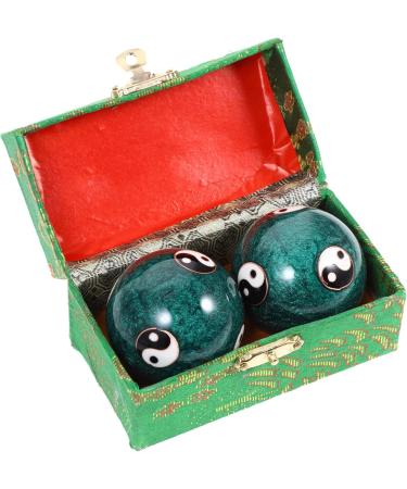 Clispeed 10 Stk Metal Stress Massage Balls - Reusable Hand Roller for Adult Relaxation & Sports Recovery - Buy Online on GoSupps.com