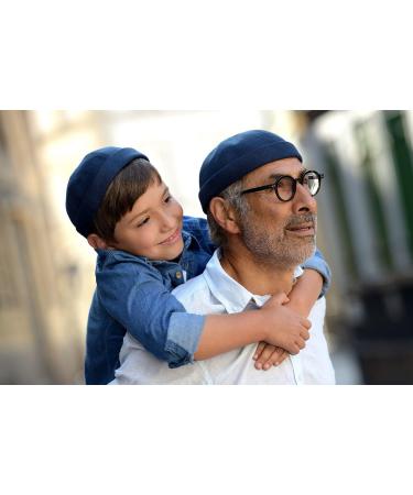 Bullani Summer Docker Cap - 100% Linen Sailor Hat | Comfortable & Skin-Friendly | Black - International Shipping Available - Buy Online on GoSupps.com