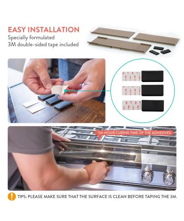 Prince Lionheart Stove Guard | Child Safety | Premium Adhesive | Adjustable & Protective from Burns - Buy Online on GoSupps.com