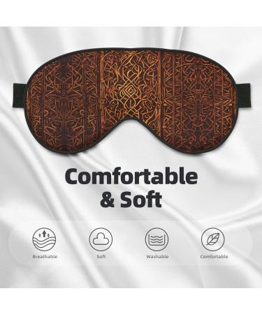 Native American Soft Sleep Eye Mask - Breathable Travel Patch for Women | Perfect for Relaxation & International Shipping - Buy Online on GoSupps.com