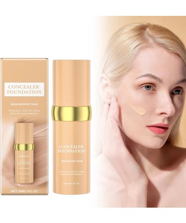 Hydrating Concealer 30ml Long-Lasting Lightweight Water-Resistant with Concealer Complexion Corrector for Women for Women and Girls for Days Out Work and Shopping - Buy Online on GoSupps.com